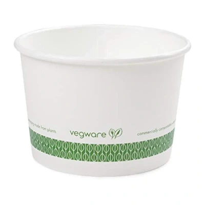 Image of Vegware SC 16 Soup Container, oz Capacity, Pack of 500