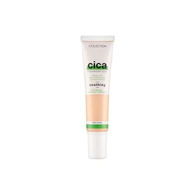 Image of Collection Cosmetics Hydrating Medium Coverage Cica Foundation Infused with Anti Redness, Vegan Foundation, 30ml, Cashew