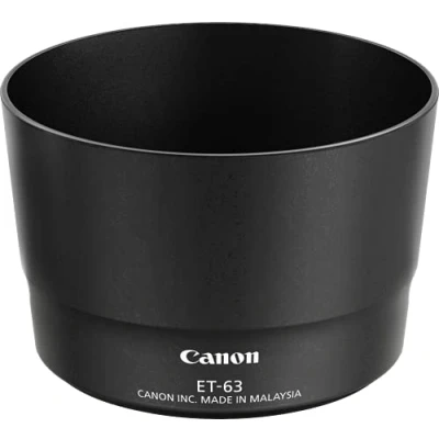 Image of Canon ET 63 Hood for EF S 55 250mm f/4 5.6 IS STM lens, Black