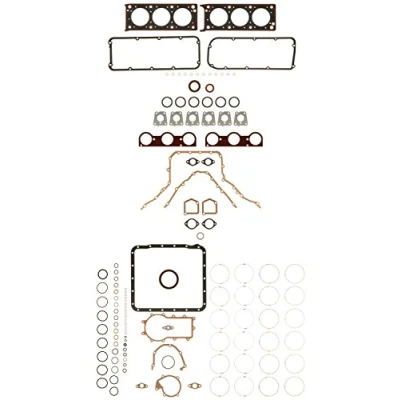Image of 019866, 019875, 19866 Full Gasket Set, engine AJUSA 50032700 with cylinder head gasket, valve stem seals FIBERMAX