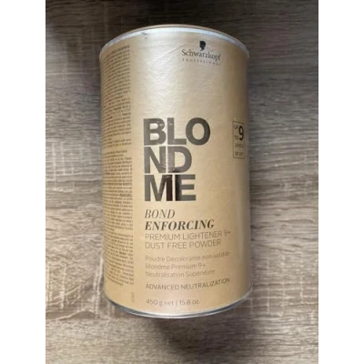 Image of Schwarzkopf Blondme Bond Enforcing Premium Lightener Bleach 9+ 450g