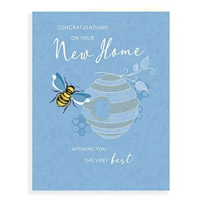 Image of Piccadilly Greetings Luxury Beautiful Contemporary Congratulations New Home Card 8 x 6 inches Koko Designs, K70072