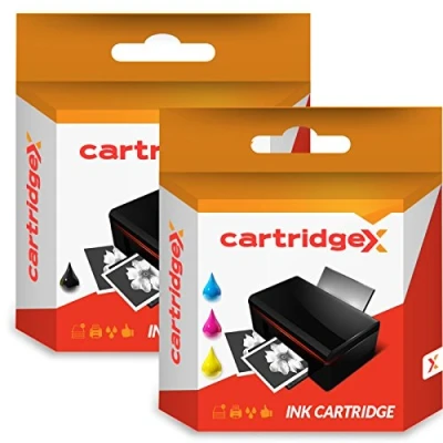 Image of Cartridgex Black &amp; Colour Remanufactured Ink Cartridge Replacement for HP 56 57 PSC 1345 1350 1350v
