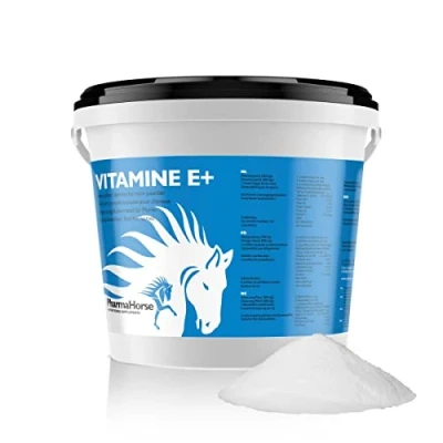 Image of PharmaHorse Vitamin E+ Protect healthy body cells 100% Doping free Powerful Dosage 1000 Grams