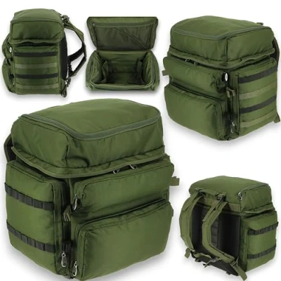 Image of NGT Rucksack Carp Fishing Camping Quickfish Multi Compartment Tackle Bag 65L