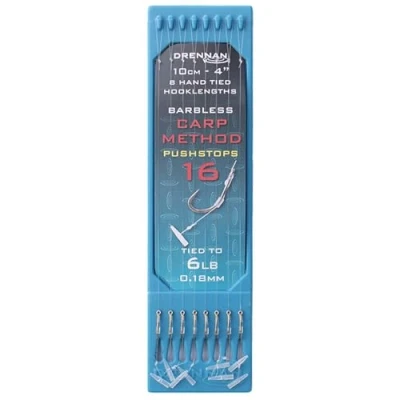 Image of Drennan 4&quot; Carp Method Pushstop Hook Plates: 16 To 6lb