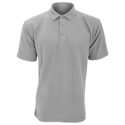 Image of Ultimate Clothing Company Ucc Everyday Polo S Heather Grey