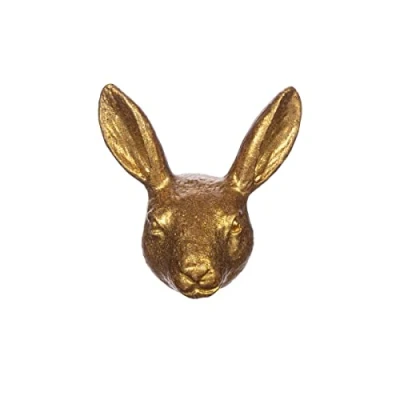Image of Sass &amp; Belle Gold Rabbit Drawer Knob