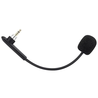 Image of Replacement Game Mic for Logitech Astro A40 Headset on PS4 PS5 Xbox One PC, 3.5mm Detachable Boom Microphone