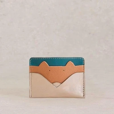 Image of White Stuff Sloane Card Holder Metallic