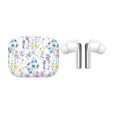 Image of VQ Skylark Wireless Bluetooth Earbuds Lilac &amp; White, Purple,White,Patterned