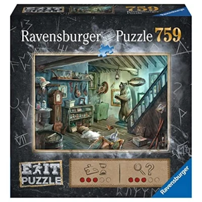 Image of BRIO 15029 Scary Keller 759 Pieces Puzzle Premium Quality for Exit Enthusiasts from 12 Years