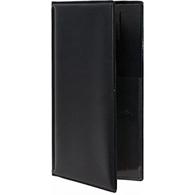 Image of Genware NEV MC BRBP BL Bill Presenter, 23 cm x 13 cm, Black