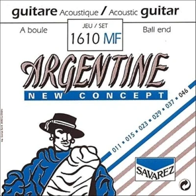 Image of Savarez Single String for Acoustic Guitar Argentine E6 .046w Light 1216MF (from Set 1610MF)