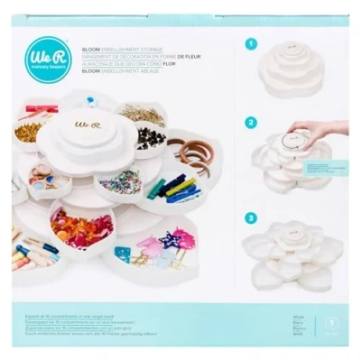 Image of We R Memory Keepers Storage Embellishment White