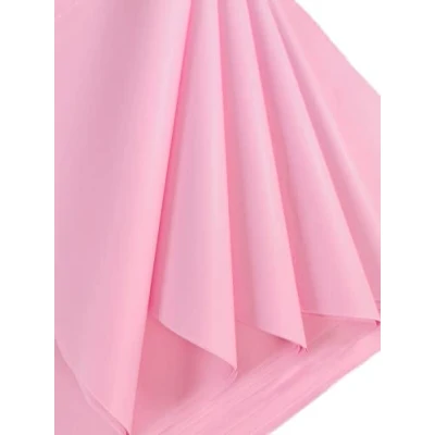 Image of Pink Tissue Paper 25 Large Sheets, Acid Free Art Paper, Perfect for Gift Wrap, Storage, Packing, &amp; Craft Bulk Pack Archiving Shredding 70 x 50cm Sheet Size