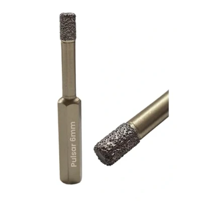 Image of Pulsar High Performance 6mm Diamond Tile Dry Drill Bit for Porcelain Ceramics and Natural Stone