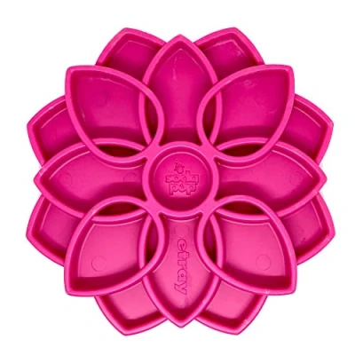 Image of SodaPup Mandala eTray Durable Slow Feeder Tray Made in USA from Non Toxic, Pet Safe, Food Safe Material for Mental Stimulation, Calming, Avoiding Overfeeding, Eating, Healthy Digestion &amp; More