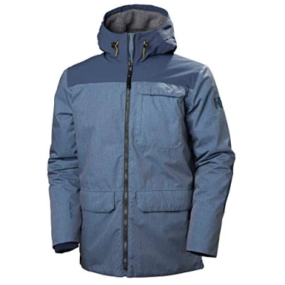 Image of Helly Hansen Hudson Parka, Men, mens, 53324, Blue (603, North Sea Blue), L