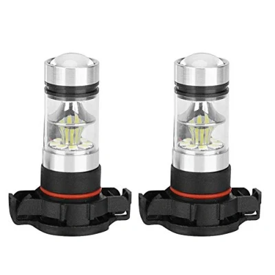Image of EBTOOLS For Psx24W Car Led Bulbs, 12 24V 100W 6000K White Bright Fog Light Bulbs Replacement Patriot 2015 2018