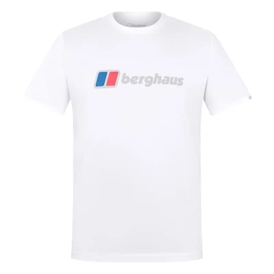 Image of Berghaus Men&#039;s Class XL Logo T Shirt, Pure White, S