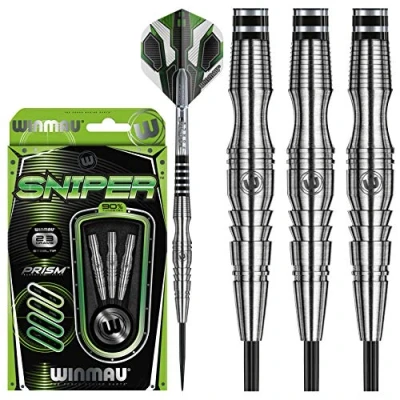 Image of WINMAU Sniper 23 Gram Tungsten Darts Set with Flights and Shafts (Stems)