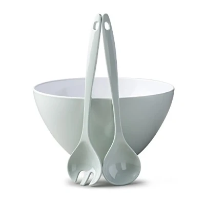 Image of Zeal G217GSET Salad Bowl and Server Set, Sage Green