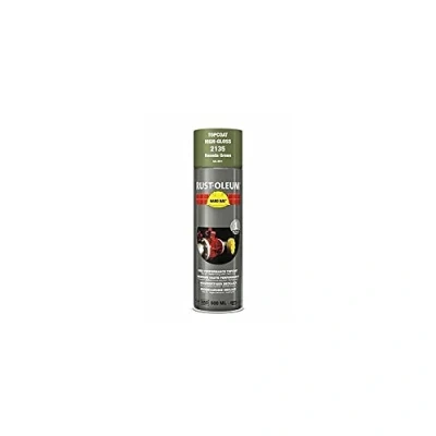 Image of RUST OLEUM 2135 Hard Hat Topcoat RAL Colours, The Nr. 1 Industrial Paint Aerosol. Go Further, Work Faster, Last Longer!, Reseda green 6011