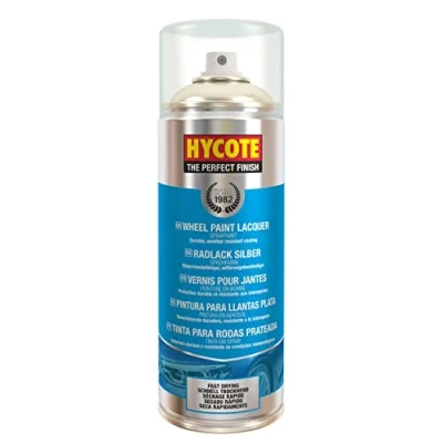 Image of Hycote Fast Drying Aerosol Wheel Spray Paint, Lacquer, 400 ml