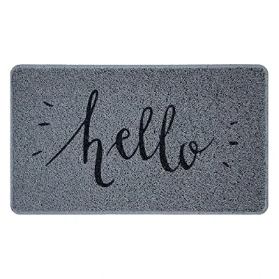 Image of Nicoman Novelty Door Mat Gift Doormat &#039;Hello&#039; (75x45cm/29.5x17.7inches)