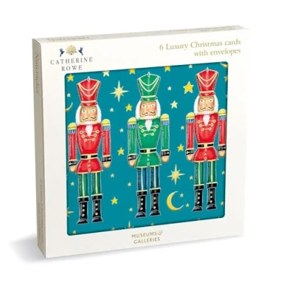 Image of Nutcracker by Catherine Rowe Pack of 6 Christmas Cards