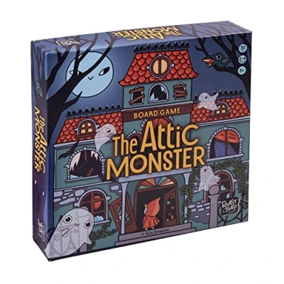 Image of The Attic Monster Family Board Game for Adults and Adventure Ages 5+ 2 to 4 Players Average Playtime 30 Minutes…