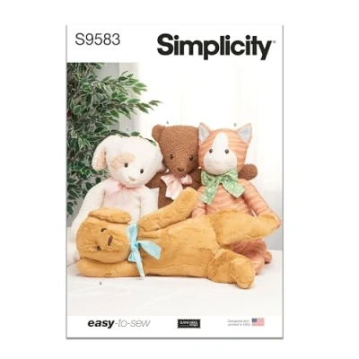 Image of Simplicity SS9583OS UNDEFINED Stuffed Craft OS (One Size Only)