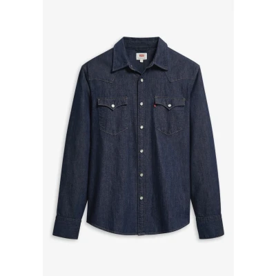 Image of Levi&#039;s Men&#039;s Barstow Western Standard Woven shirts, Indigo Rinse, XXL