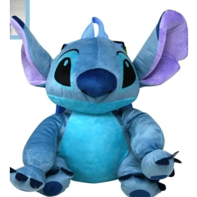 Image of Disney Stitch Full Body Plush Backpack 12&quot; w/Ears Sitting