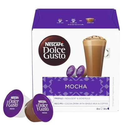 Image of NESCAFÉ Dolce Gusto Mocha 16 capsules 3 Packs 48 Cups