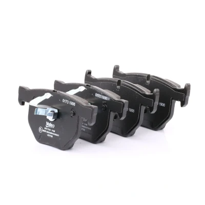 Image of 2339276, 2339277, 2339279, 2339290, 34212339276 Brake pad set VALEO 301754 FIRST Rear Axle excl. wear warning contact with anti squeak plate