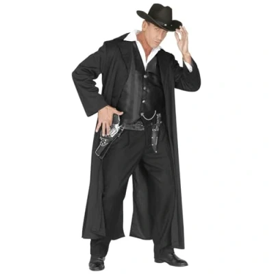 Image of Bounty Killer Mens Costume Small for Wild West Cowboy Fancy Dress