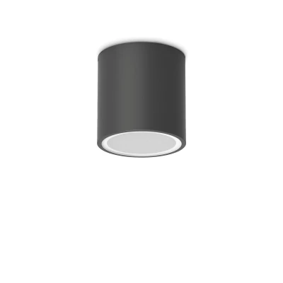 Image of Techo 9.5cm Outdoor Surface Mounted Downlight Black IP54