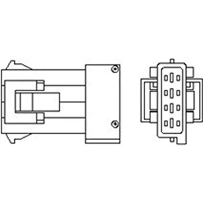 Image of 1628TH, 9642470880 Lambda sensor MAGNETI MARELLI 466016355140 Heated 4 FIAT: Fiorino III Box Body / Estate