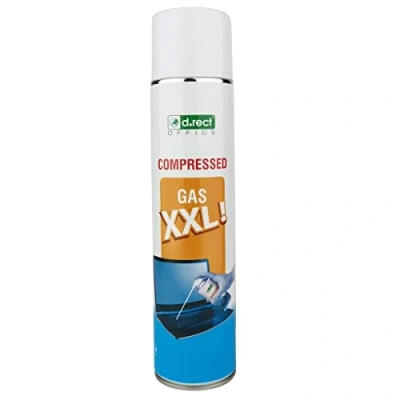 Image of D.RECT Compressed Air Spray 600ml Duster Can Dust Cleaner PC, Keyboards, Computers, Cameras, Mobile Phones Computer Blower