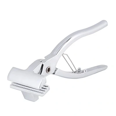 Image of Canvas Pliers with Padded Spring Return Handle, 5.8cm Jaws Zinc Alloy Stretching Pliers, Oil Painting Draw Tongs Framing Tool