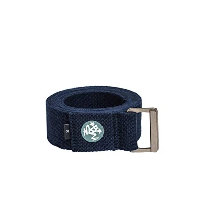Image of Manduka Unisex Align Yoga Strap, Midnight, Standard