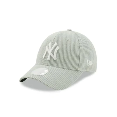 Image of New Era York Yankees NY Kappe Basecap Hut Cap MLB Baseball Damen Frau Mädchen Cord Blau One Size
