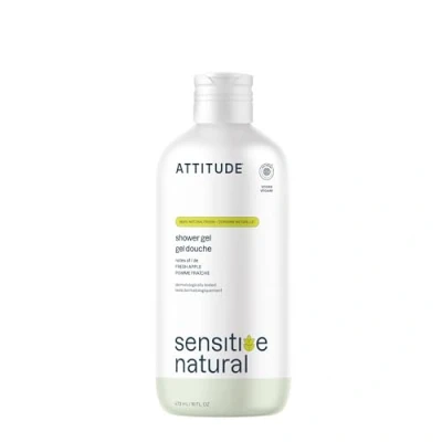 Image of ATTITUDE Body Wash for Sensitive Skin, EWG Verified Shower Gel, Soothing Oat, Dermatologically Tested, Plant and Mineral Based, Vegan Personal Care, Avocado Oil, 473 mL