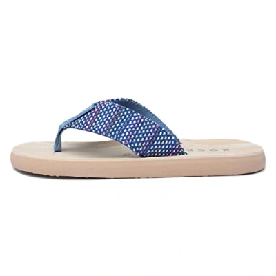 Image of Rocket Dog Womens Adios Flip Flops, Blue B00, 5.5 UK
