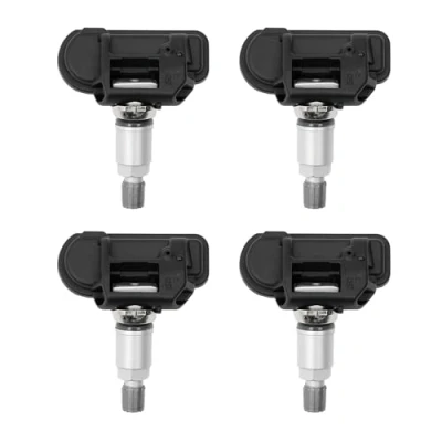 Image of Tire Pressure Sensor 433MHz TPMS 4PCS for Mercedes Benz C230 C250 E300 E350 ML350 &amp; More Replaces# 0009050030, A0009050030, 0009057200