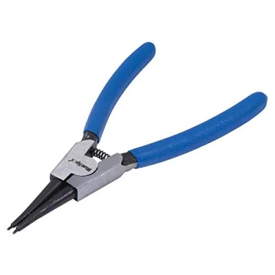 Image of Blue Spot Tools 08704 External Straight Tip Circlip Plier, Blue, 150 mm