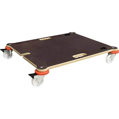 Image of WAGNER moving dolly/stacking trolley MM 1376 I 70 x 60 cm ideal for stacking chairs carrying handles non slip, wall saving &amp; lockable load capacity 200 kg 20137601