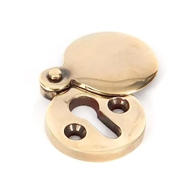 Image of From The Anvil Aged Brass 30mm Round Escutcheon